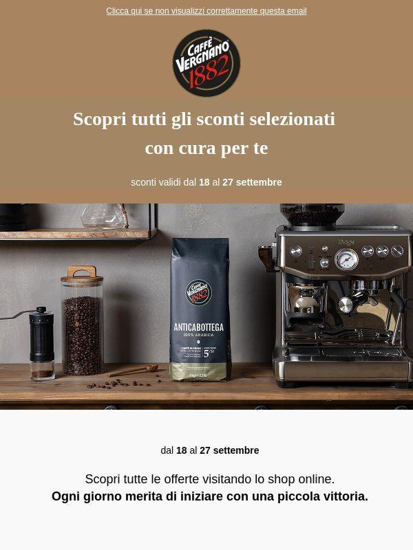🌟 Scopri i nuovi sconti sui prodotti di Caffè Vergnano ☕