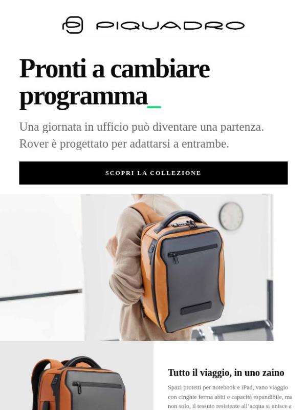 Collezione Rover. Pronto a seguirti ovunque?