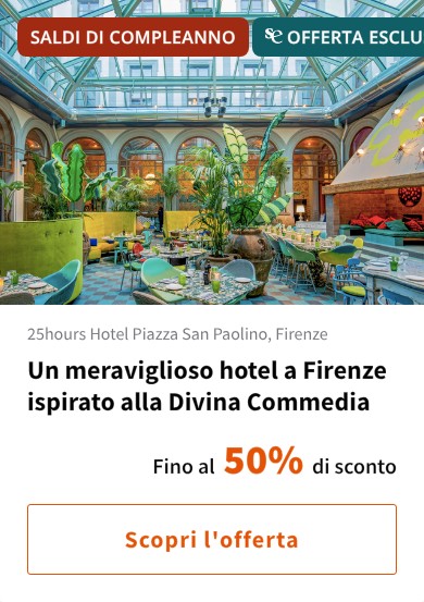Un meraviglioso hotel a Firenze ispirato alla Divina Commedia