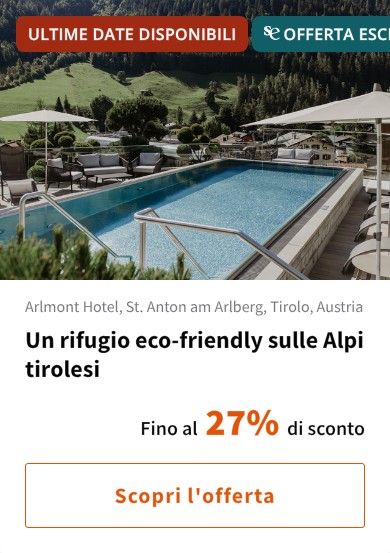 Un rifugio eco-friendly sulle Alpi tirolesi