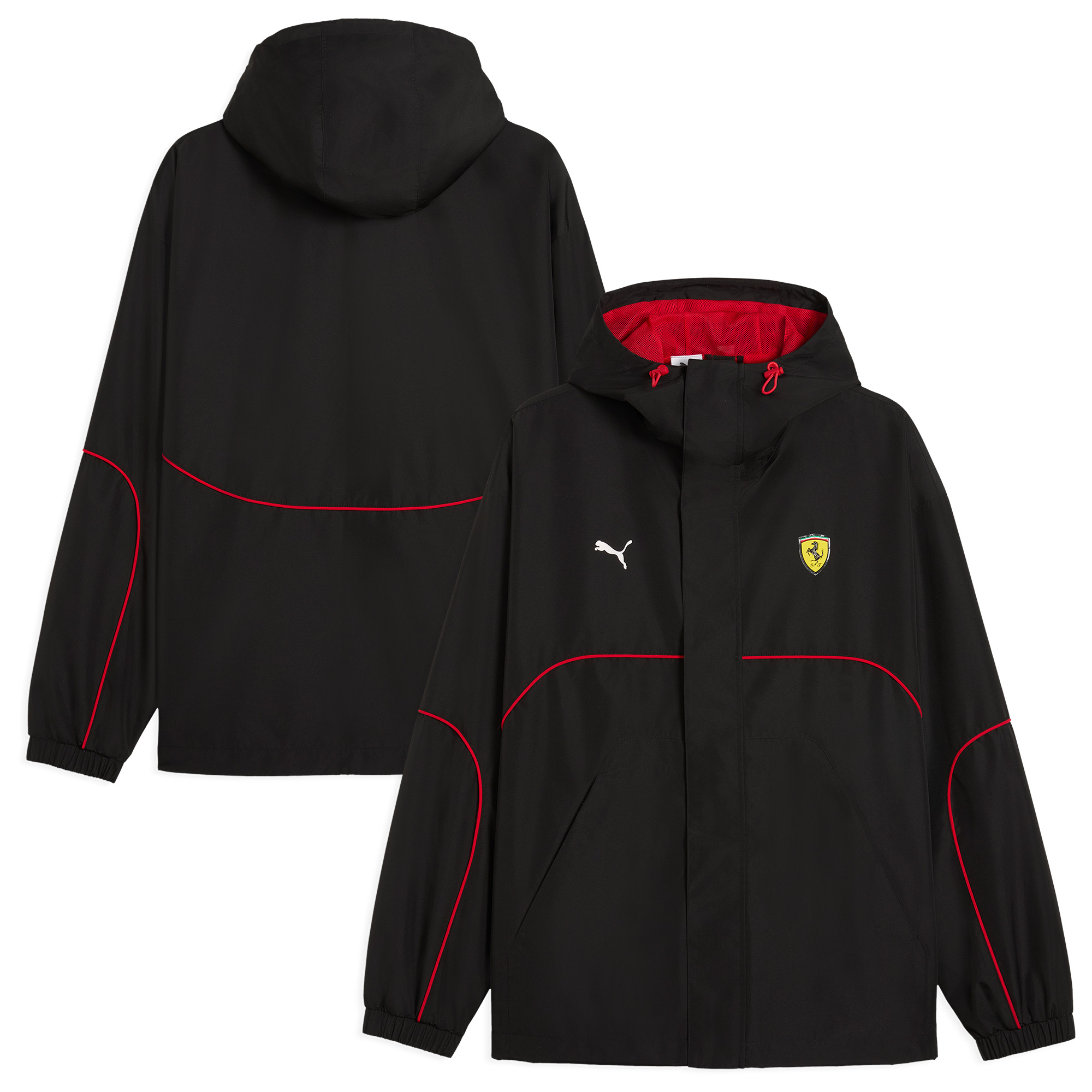 Giacca antipioggia Scuderia Ferrari Scuderia Ferrari Puma - Nero