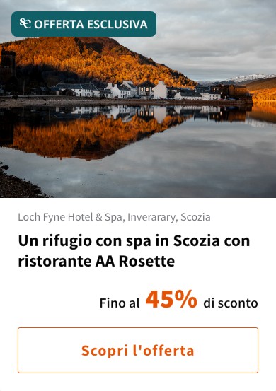 Un rifugio con spa in Scozia con ristorante AA Rosette