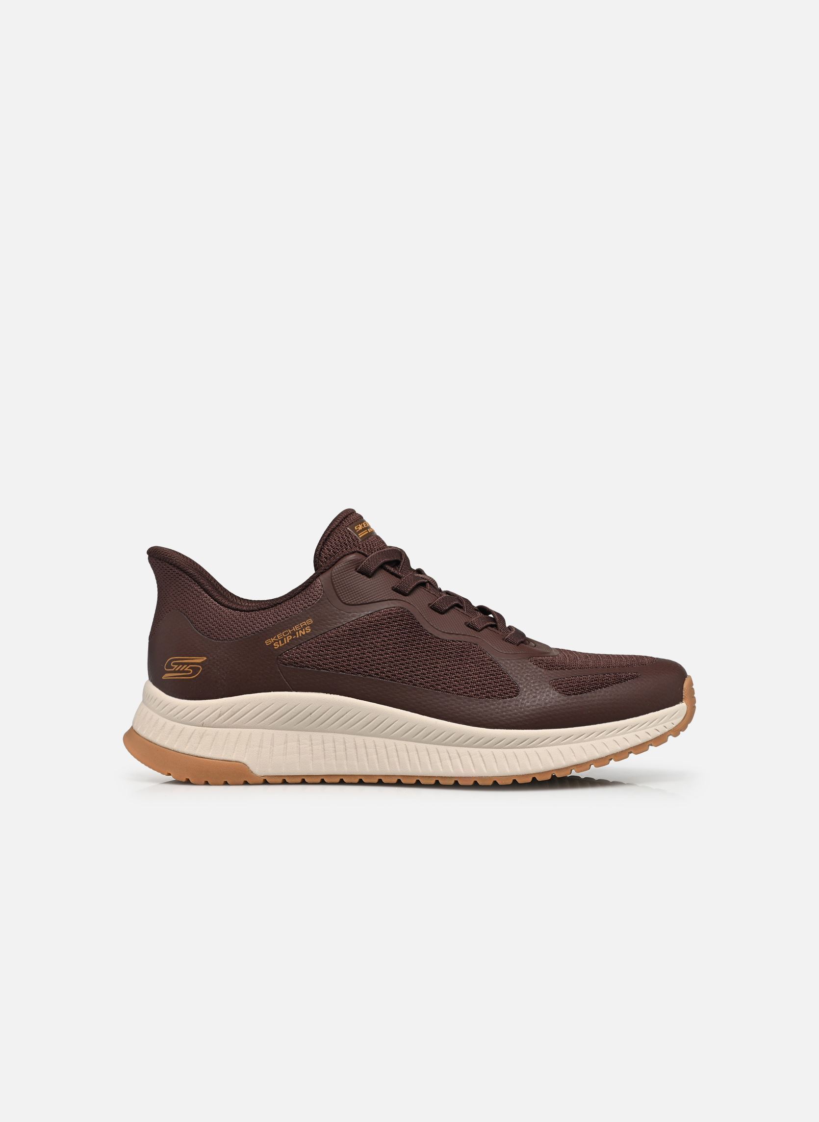 Skechers Baskets SLIP-INS - Bobs Squad 4 homme marron