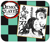 Shikishi Demon Slayer in omaggio