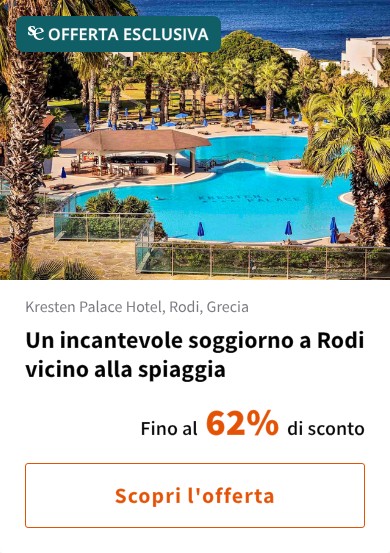 Un incantevole soggiorno a Rodi vicino alla spiaggia
