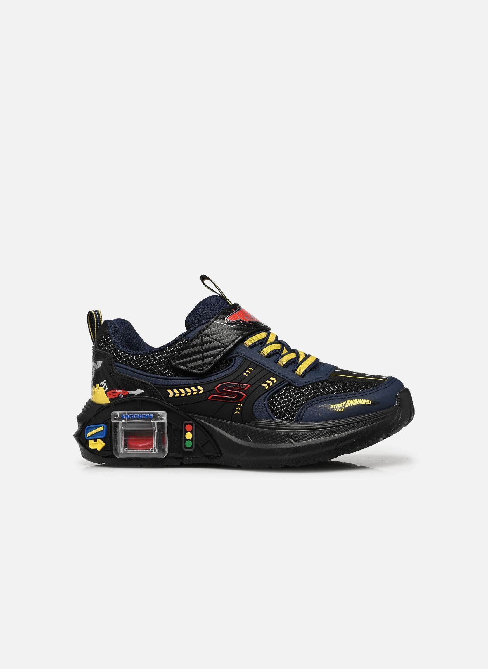 Skechers Baskets basses Skechers Garage gar&ccedil;on bleu