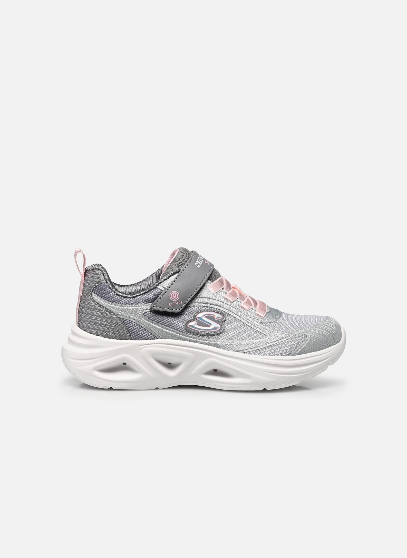 Skechers Baskets Skechers Sola Glow 2.0 - Dazz fille argent