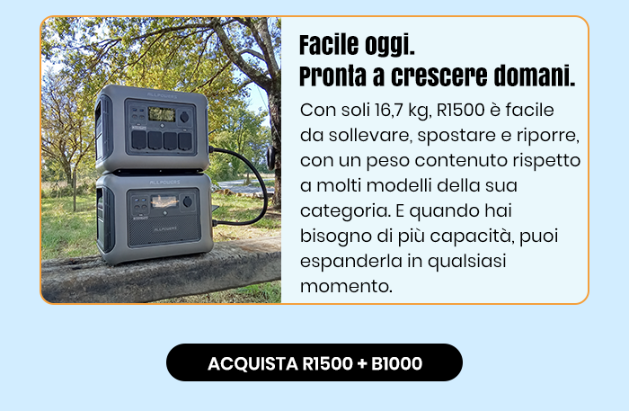 B1000 Batteria di espansione 1152Wh