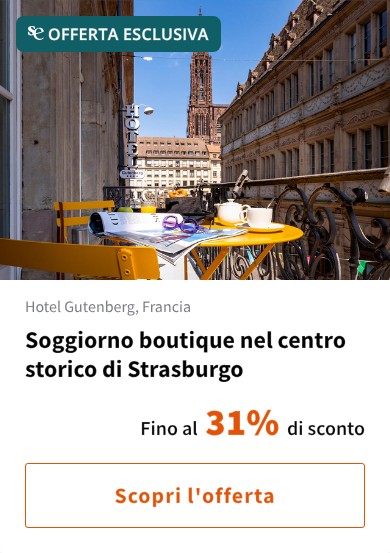 Soggiorno boutique nel centro storico di Strasburgo