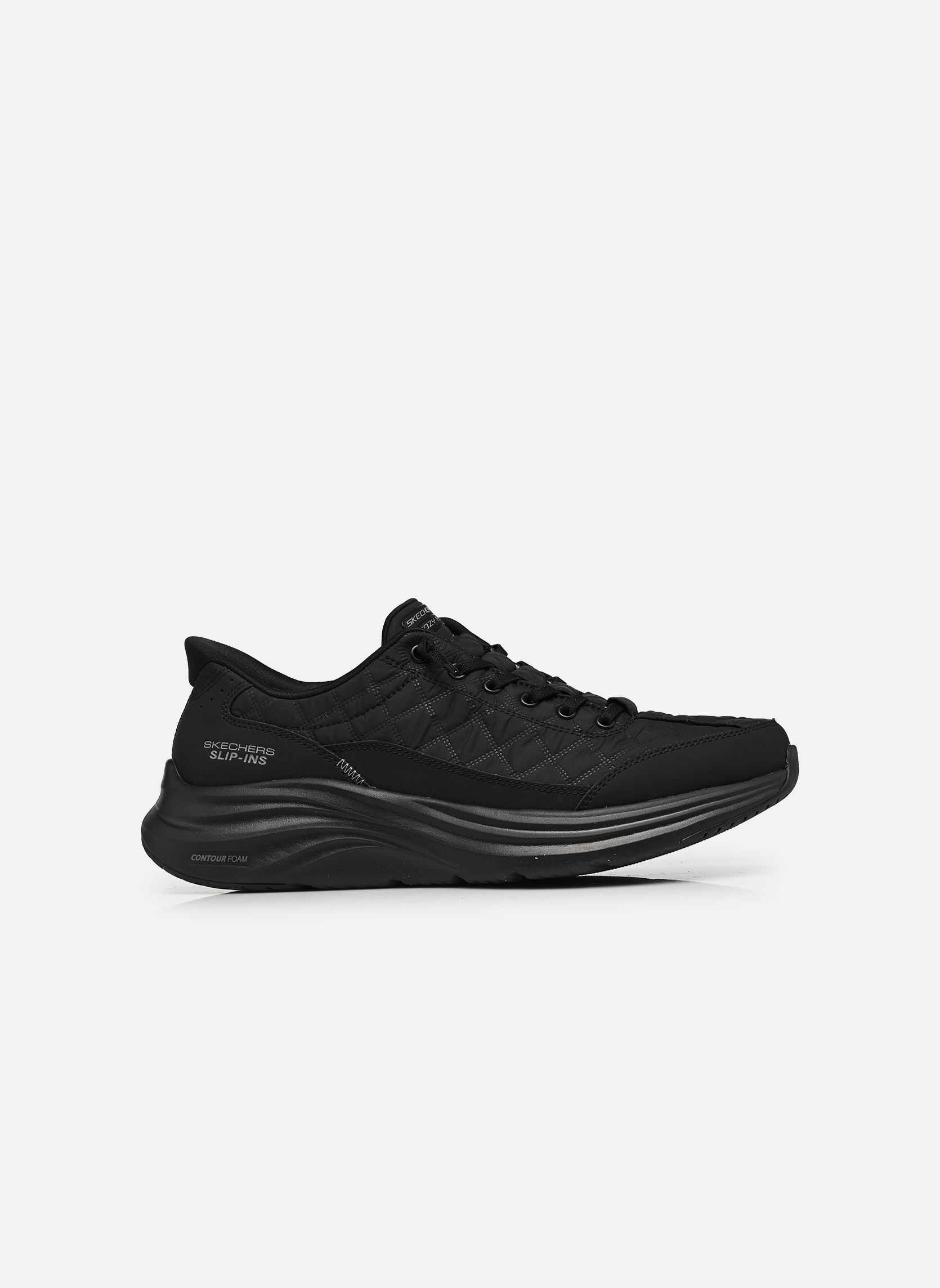 Skechers Baskets basses SLIP-INS Contour Foam - Cozy Fit homme noir