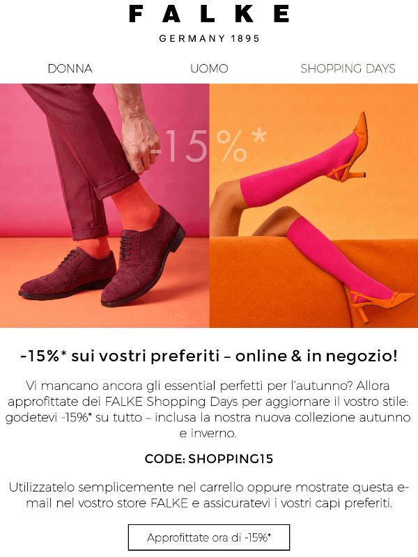 Gli Shopping Days iniziano!