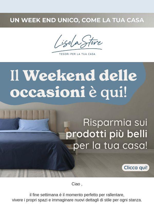 🛍️ Questo week end rinnova la tua casa e approfitta di incredibili sconti su migliaia di prodotti