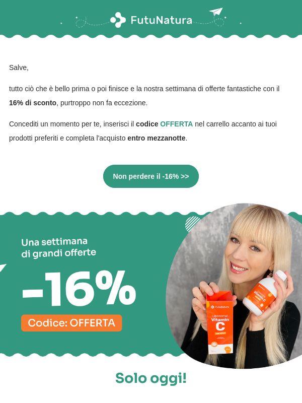 Il -16% scade a mezzanotte🪄