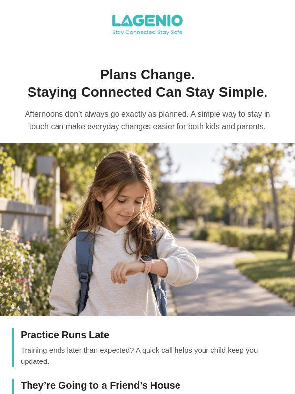 Late Practice? Let Your Child Check In.