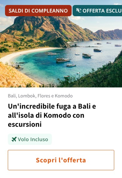 Un'incredibile fuga a Bali e all'isola di Komodo con escursioni