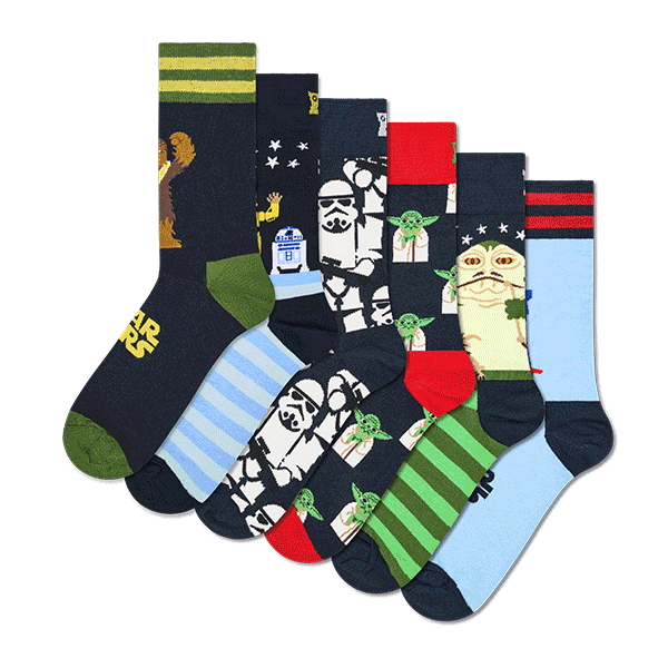 STAR WARS™ 6-Pack Socks Gift Set