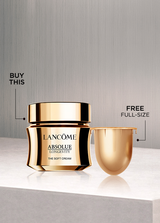 BUY ABSOLUE LONGEVITY SOFT CREAM (2.0 OZ) GET A FREE ABSOLUE LONGEVITY SOFT CREAM REFILL (2.0 OZ) A $240 VALUE! USE CODE FALLFRESH SHOP NOW