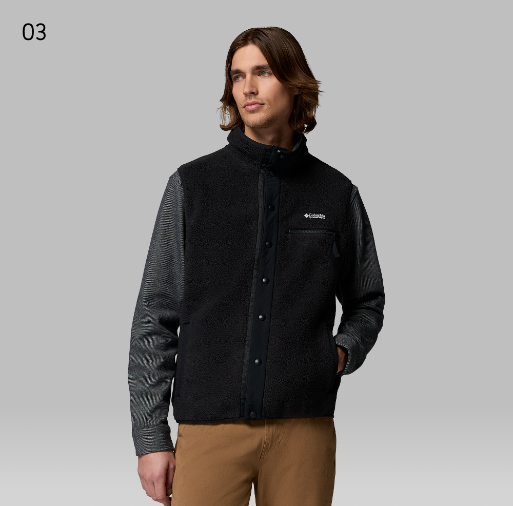 Gilet in pile Helvetia™ da uomo