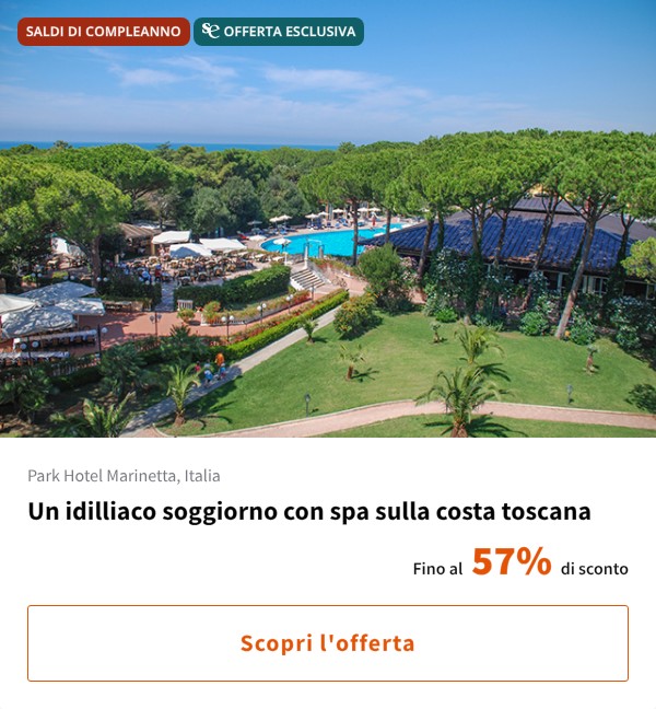 Un idilliaco soggiorno con spa sulla costa toscana