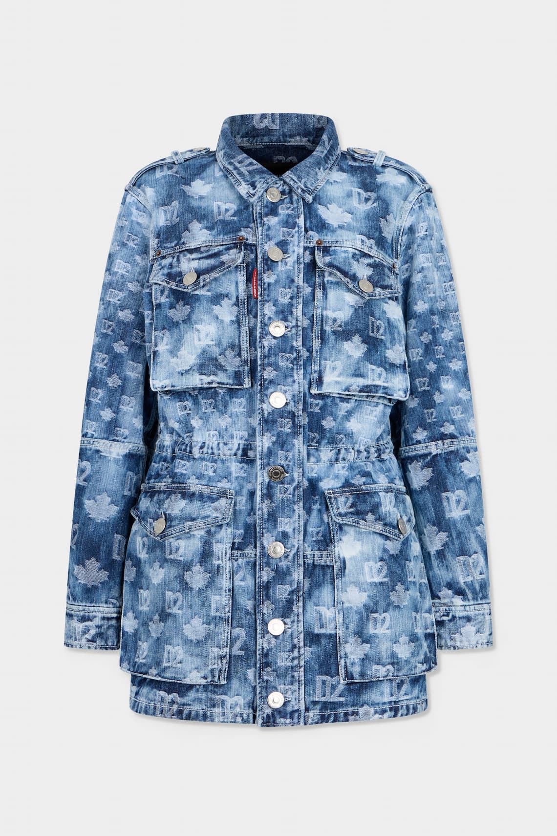 D2 Monogram Denim Field Jacket