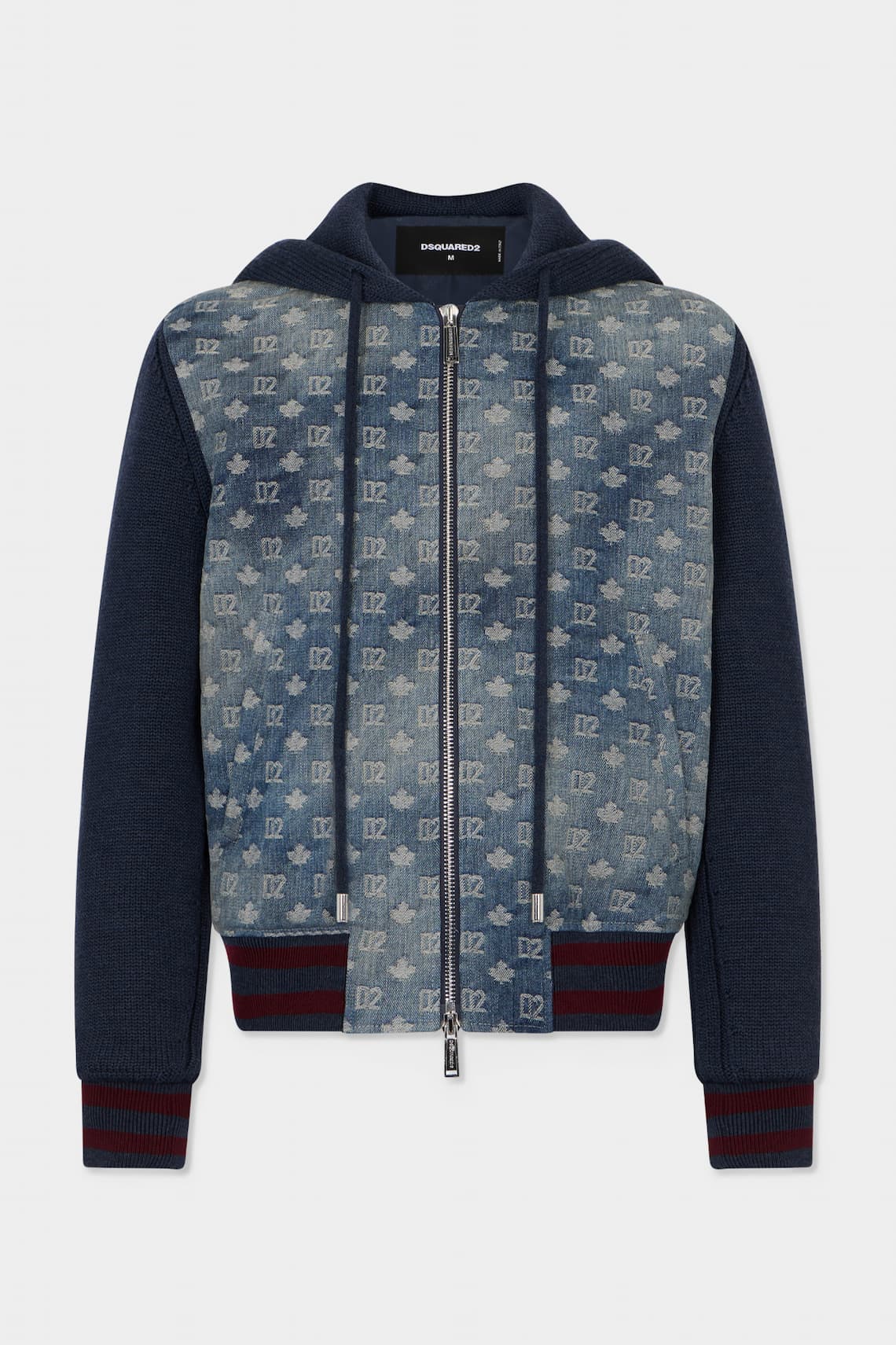 D2 Monogram Zipped Cardigan