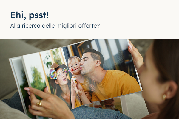 Per te c’è un’offerta speciale sui prodotti fotografici.