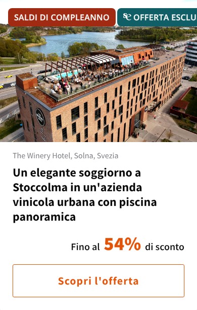 Un elegante soggiorno a Stoccolma in un'azienda vinicola urbana con piscina panoramica