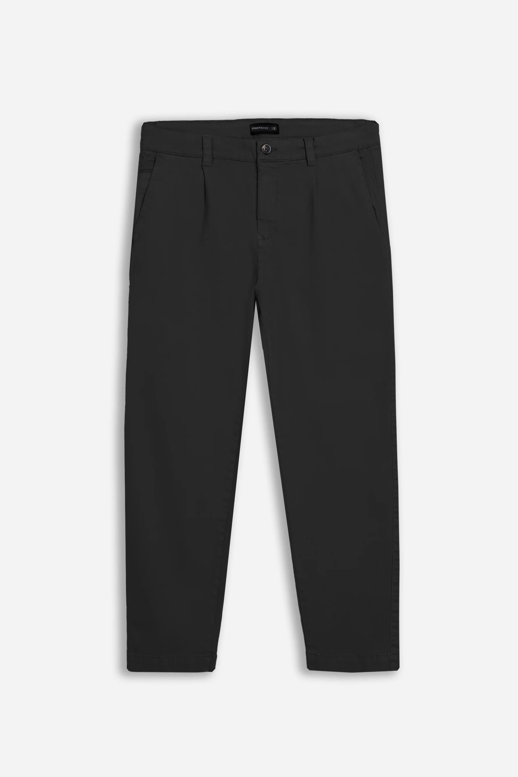Image of PANTALONE CHINO CON PENCES NERO
