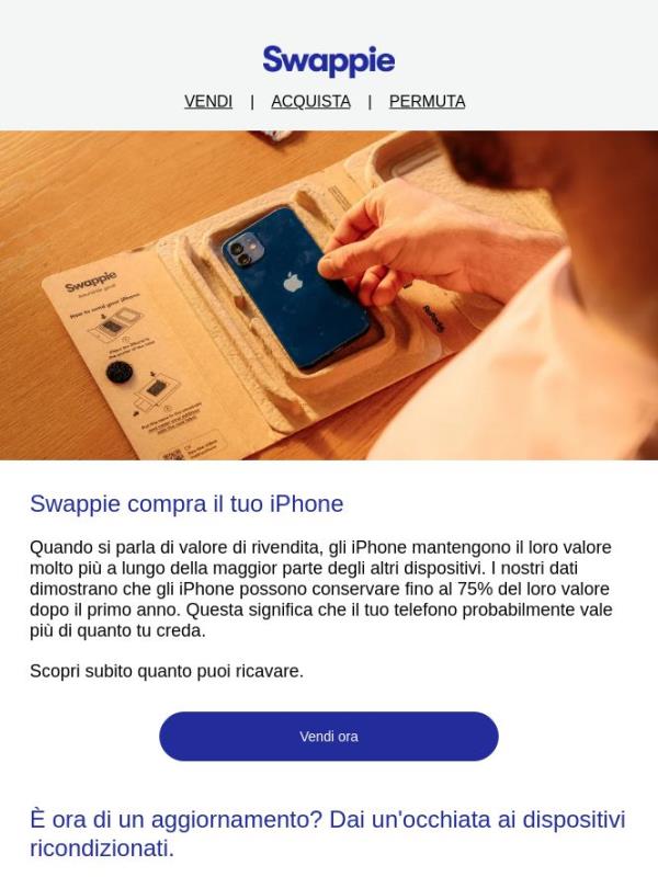 E se il tuo vecchio iPhone valesse più di quanto pensi?