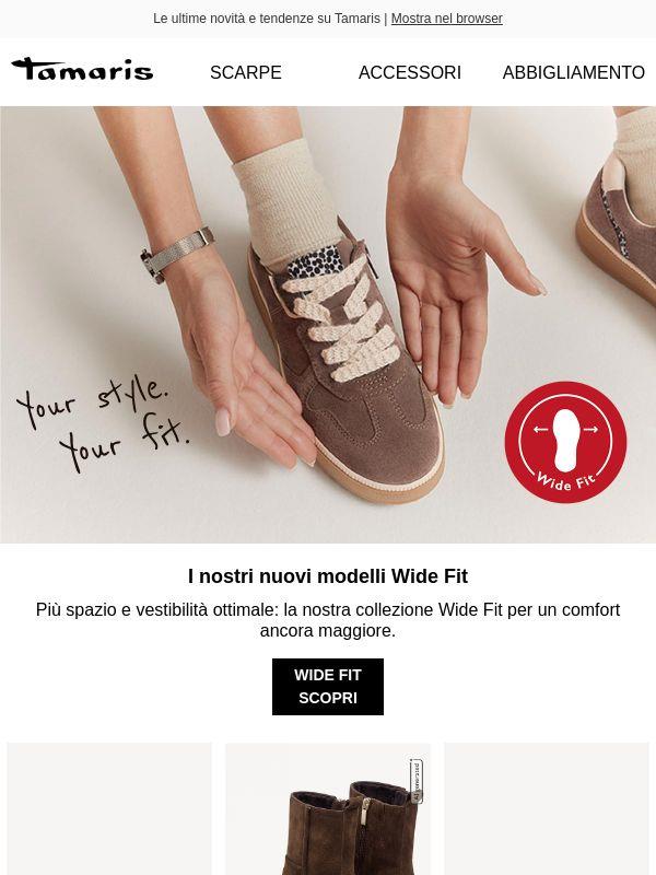 La nostra collezione Wide Fit per l'autunno