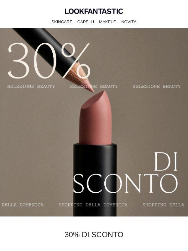 -30% | Shopping della domenica