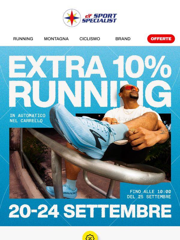 Extra 10% running e trail 🏃‍♂️‍➡️🏃‍♀️‍➡️