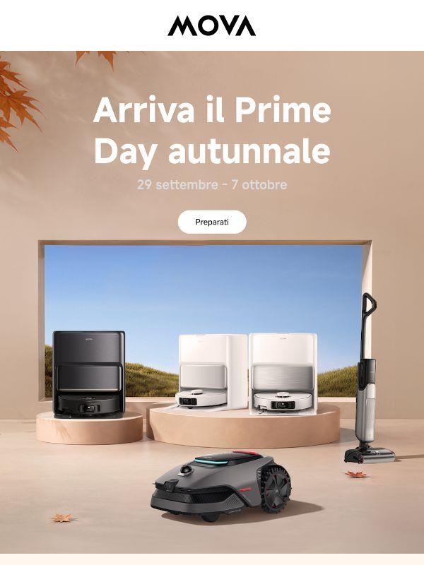 🍁Arriva il Prime Day autunnale: più risparmi, più premi