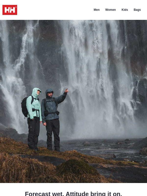 Great wet weather gear for hiking