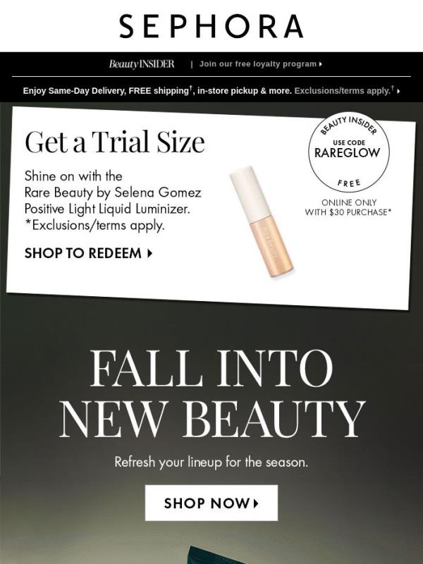 Your fall beauty routine is coming together 🍂