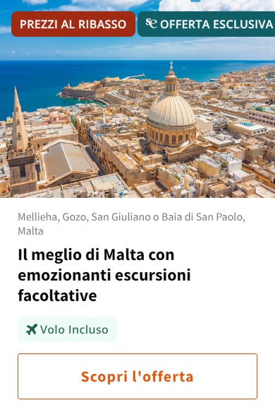 Il meglio di Malta con emozionanti escursioni facoltative