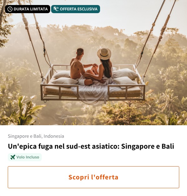 Un'epica fuga nel sud-est asiatico: Singapore e Bali