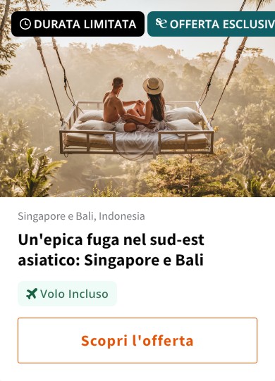 Un'epica fuga nel sud-est asiatico: Singapore e Bali