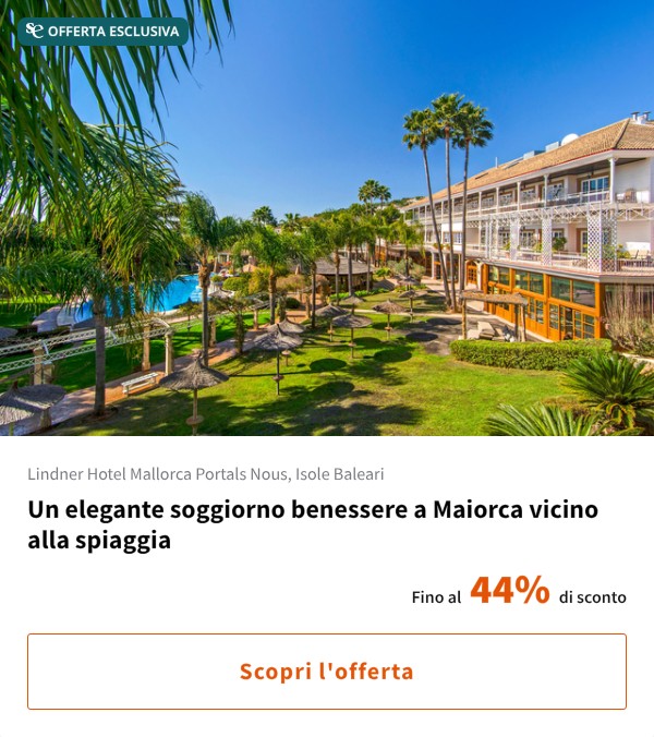 Un elegante soggiorno benessere a Maiorca vicino alla spiaggia