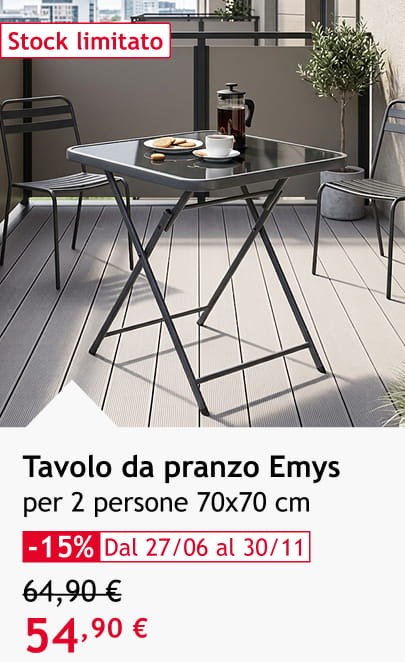 Tavolo da pranzo Emys 54,90 &euro;