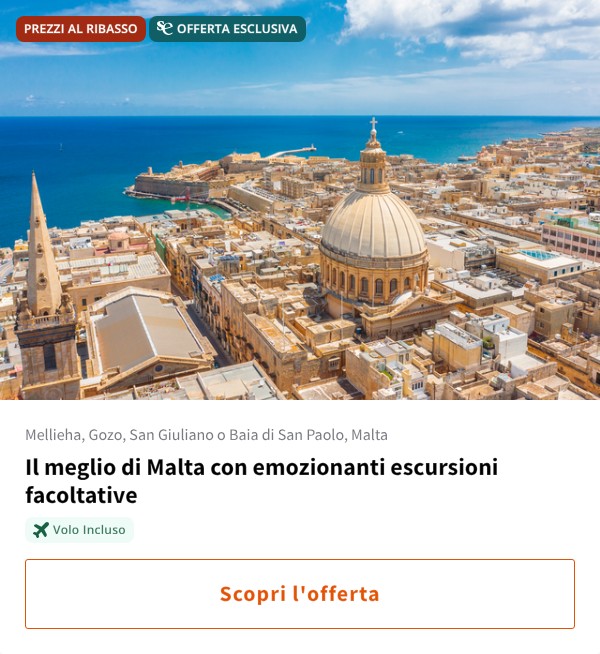 Il meglio di Malta con emozionanti escursioni facoltative