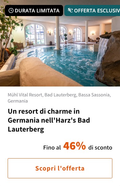 Un resort di charme in Germania nell'Harz's Bad Lauterberg