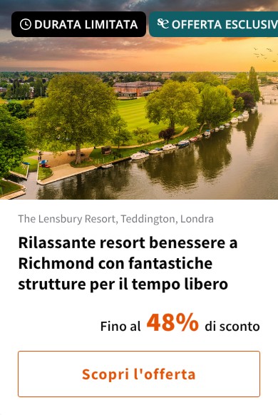 Rilassante resort benessere a Richmond con fantastiche strutture per il tempo libero