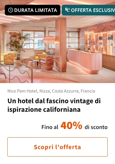 Un hotel dal fascino vintage di ispirazione californiana