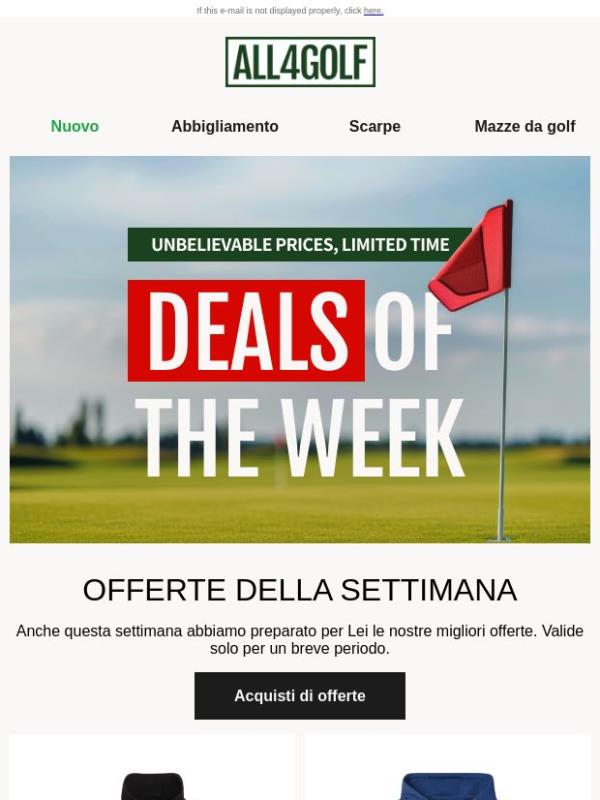 Le nuove offerte della settimana sono arrivate
