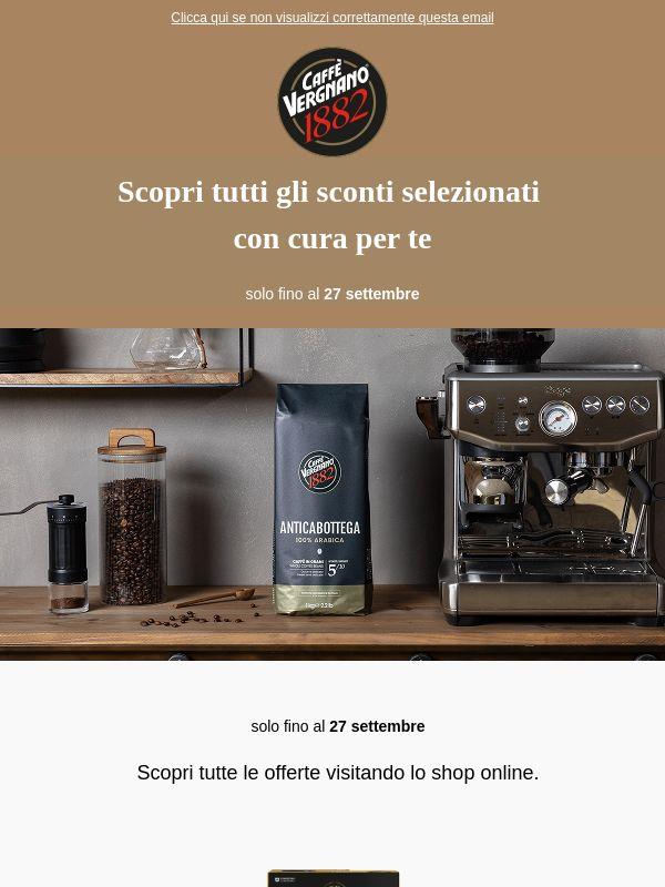 🌟 Scopri i nuovi sconti sui prodotti di Caffè Vergnano ☕