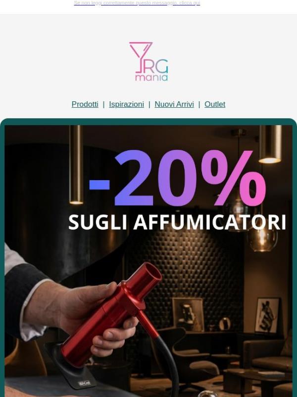 SUPER PROMO AFFUMICATORI: -20% sugli Aladin fino al 30 settembre