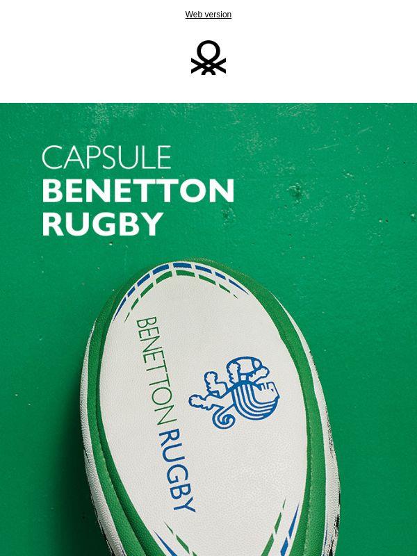 La nuova capsule Benetton Rugby sta per arrivare