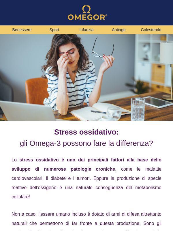 Stress ossidativo: gli Omega-3 possono fare la differenza?