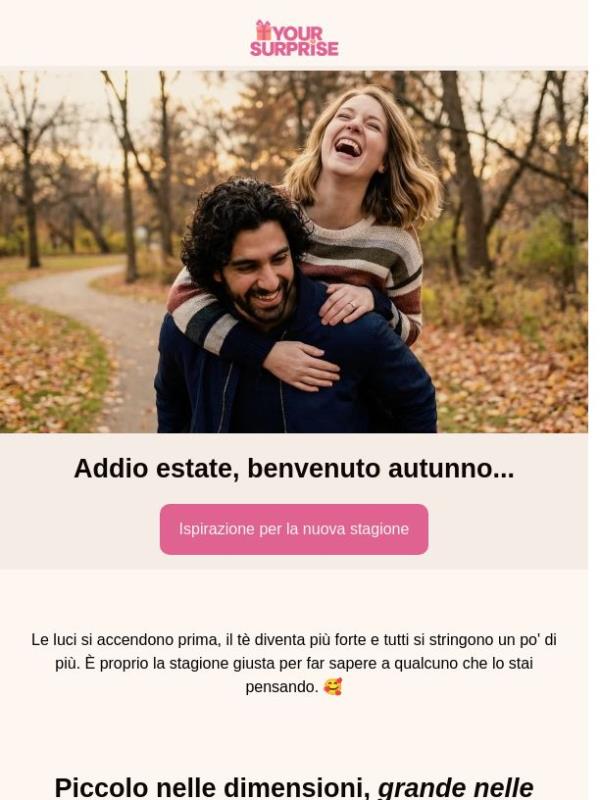 Rendi questo autunno una stagione ricca di momenti caldi 🍂